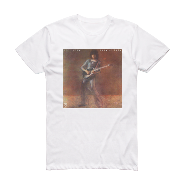 Jeff Beck Blow By Blow Album Cover T-Shirt White