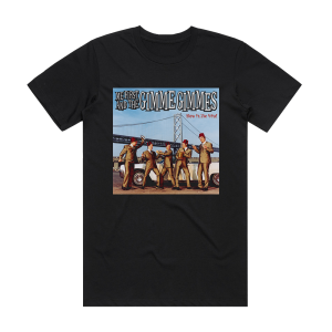 Me First and the Gimme Gimmes Blow In The Wind Album Cover T-Shirt Black