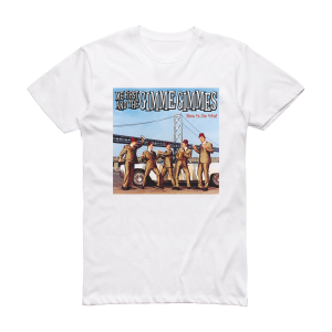 Me First and the Gimme Gimmes Blow In The Wind Album Cover T-Shirt White