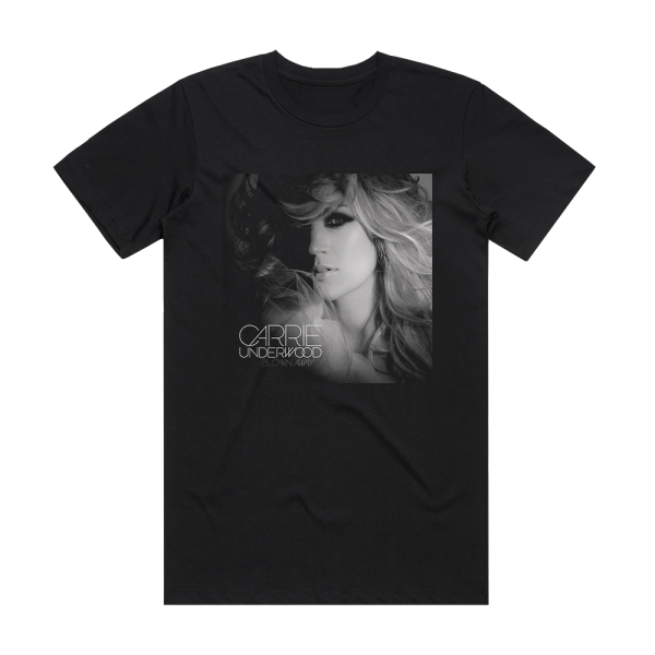 Carrie Underwood Blown Away 2 Album Cover T-Shirt Black