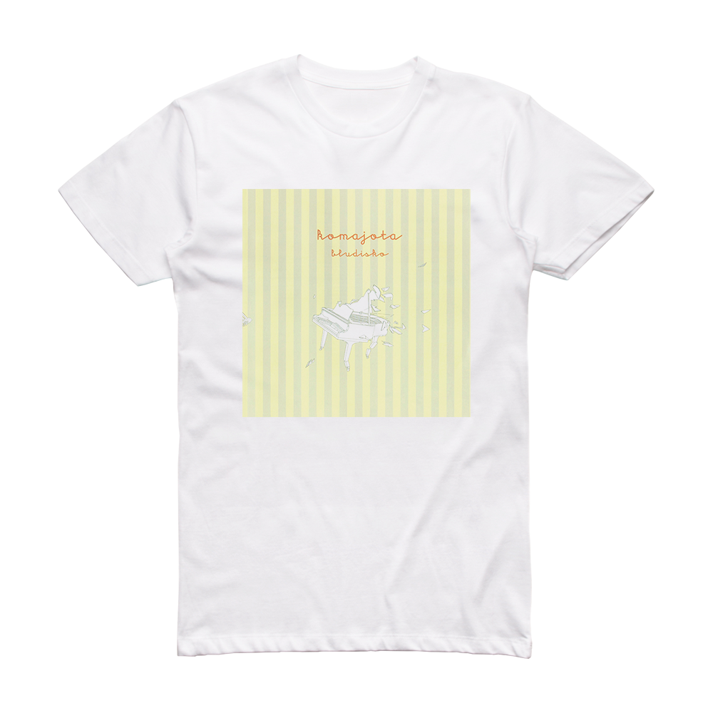 Komajota Bludisko Album Cover T-Shirt White
