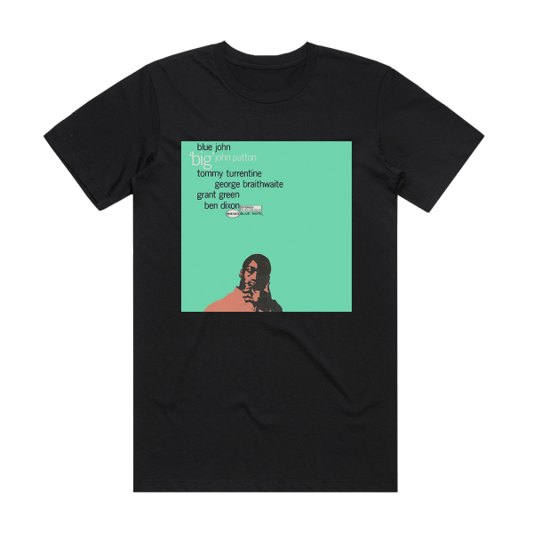 John Patton Blue John Album Cover T-Shirt Black