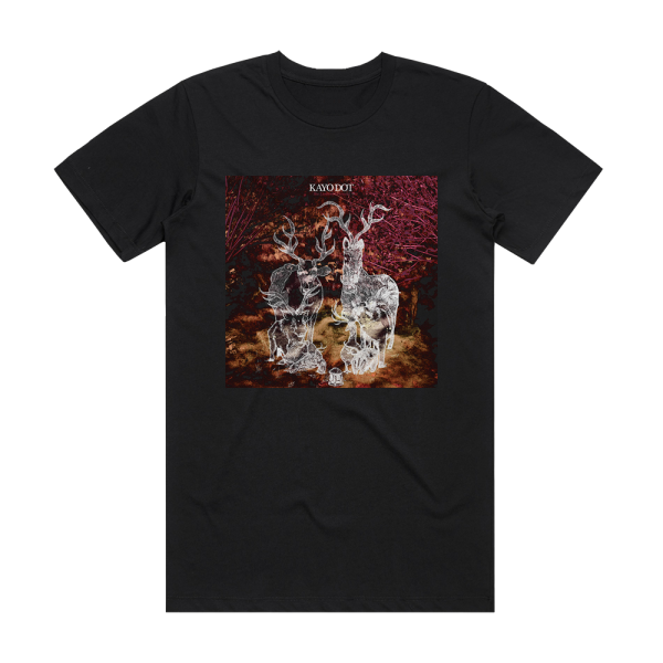 Kayo Dot Blue Lambency Downward Album Cover T-Shirt Black