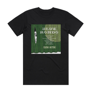 Mayumi Kojima Blue Rondo Album Cover T-Shirt Black