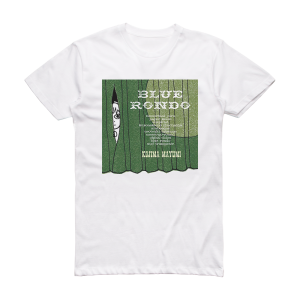 Mayumi Kojima Blue Rondo Album Cover T-Shirt White