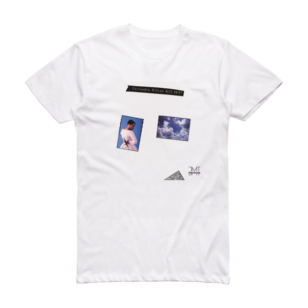 Cassandra Wilson Blue Skies Album Cover T-Shirt White