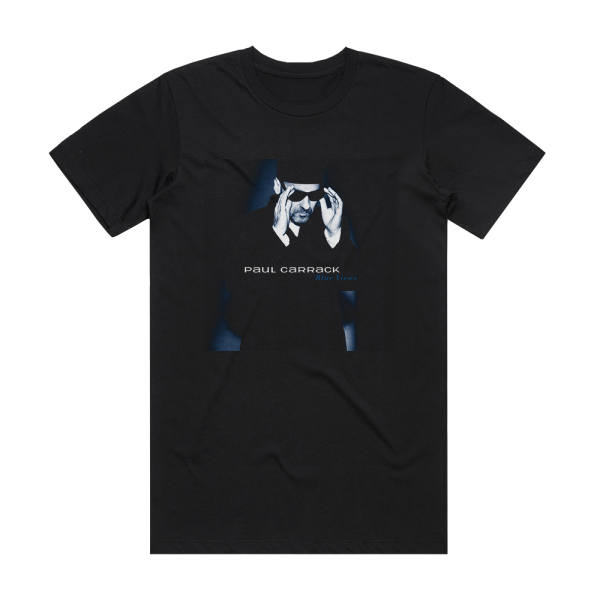 Paul Carrack Blue Views Album Cover T-Shirt Black