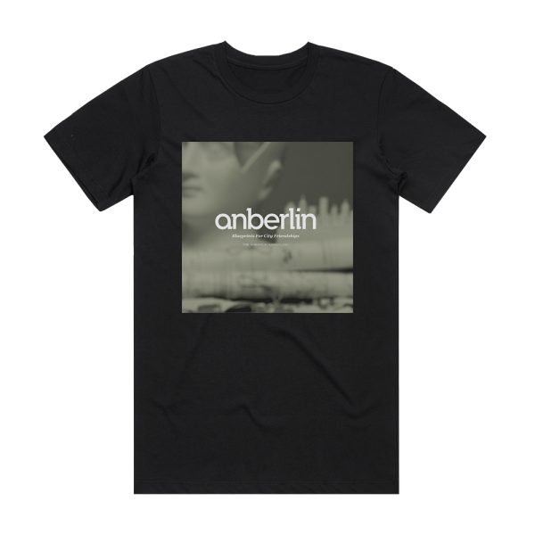 Anberlin Blueprints For City Friends Album Cover T-Shirt Black