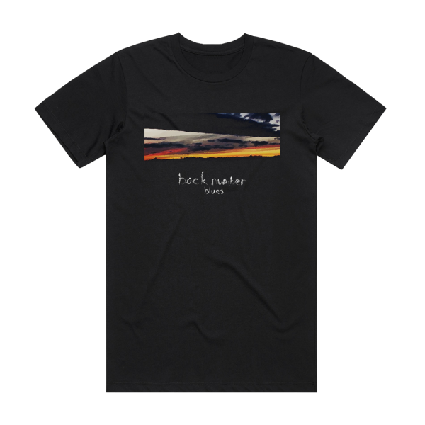back number Blues Album Cover T-Shirt Black