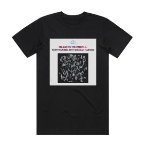Coleman Hawkins Bluesey Burrell Album Cover T-Shirt Black