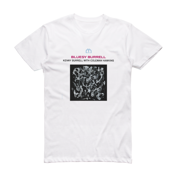Kenny Burrell Bluesey Burrell Album Cover T-Shirt White