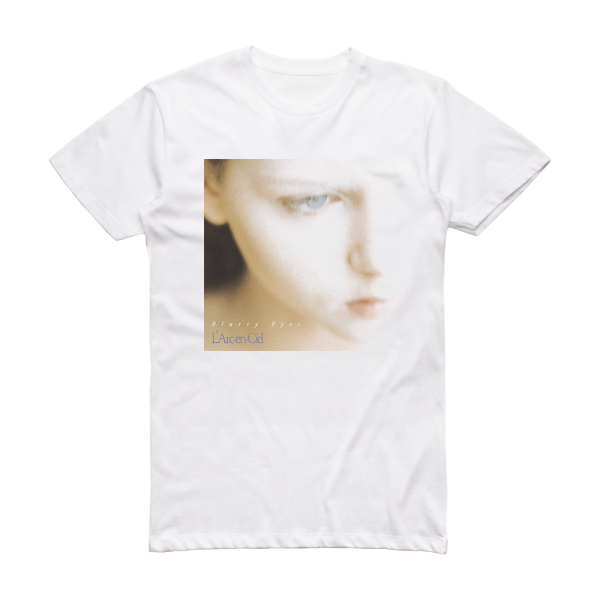 LArc~en~Ciel Blurry Eyes Album Cover T-Shirt White