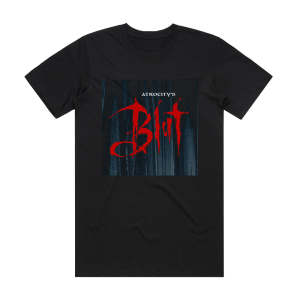 Atrocity Blut Album Cover T-Shirt Black