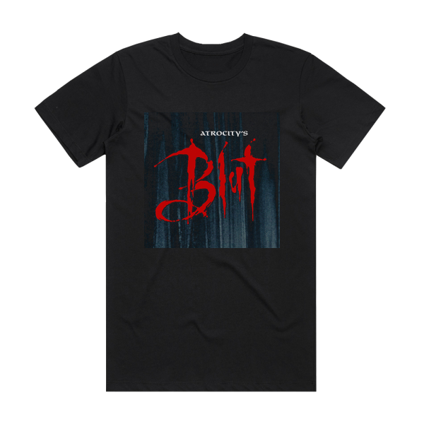 Atrocity Blut Album Cover T-Shirt Black