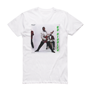 Bo Diddley Bo Diddley Album Cover T-Shirt White