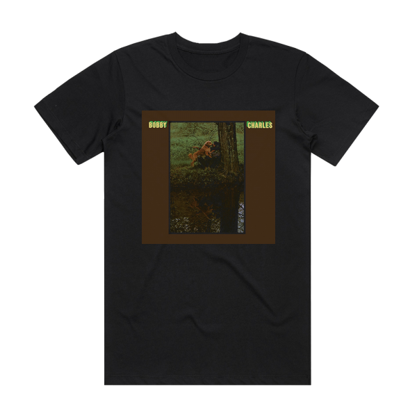 Bobby Charles Bobby Charles Album Cover T-Shirt Black