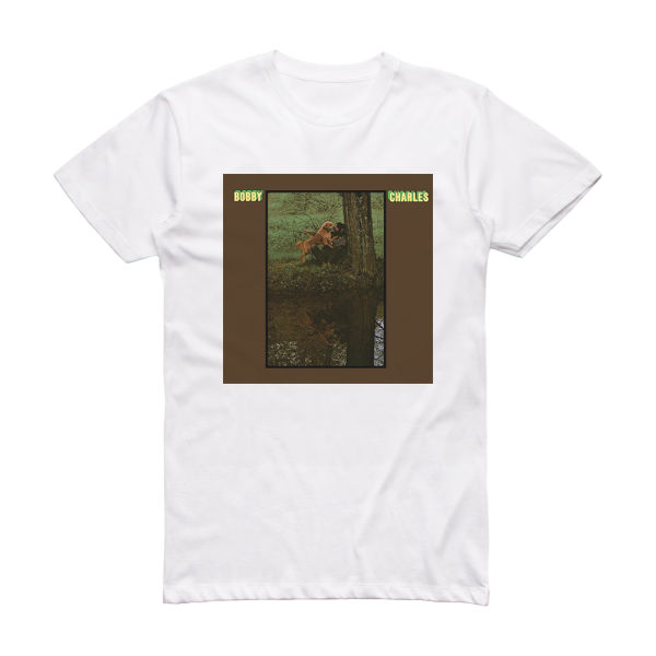 Bobby Charles Bobby Charles Album Cover T-Shirt White