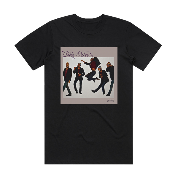 Bobby McFerrin Bobby Mcferrin Album Cover T-Shirt Black