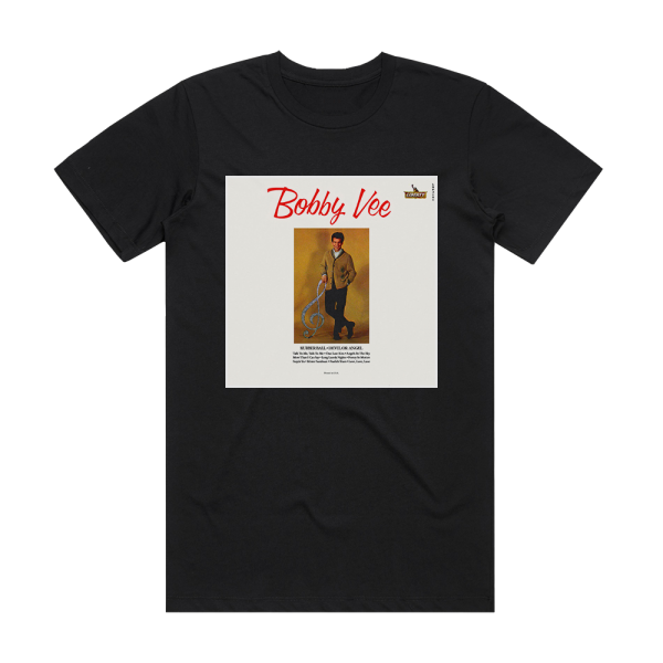 Bobby Vee Bobby Vee Album Cover T-Shirt Black