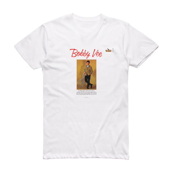 Bobby Vee Bobby Vee Album Cover T-Shirt White