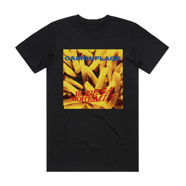 Camouflage Bodega Bohemia Album Cover T-Shirt Black