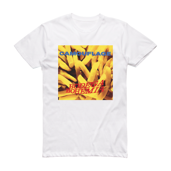 Camouflage Bodega Bohemia Album Cover T-Shirt White