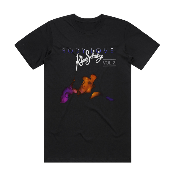 Klaus Schulze Body Love Volume 2 Album Cover T-Shirt Black