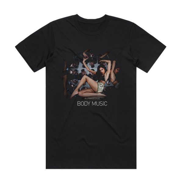 AlunaGeorge Body Music Album Cover T-Shirt Black