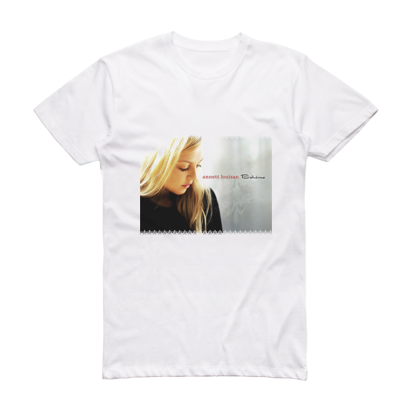 Annett Louisan Bohme Album Cover T-Shirt White