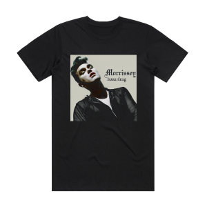 Morrissey Bona Drag 1 Album Cover T-Shirt Black