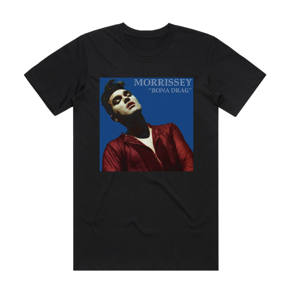 Morrissey Bona Drag 2 Album Cover T-Shirt Black