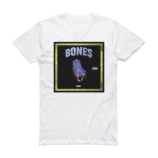 Bones Bones Album Cover T-Shirt White