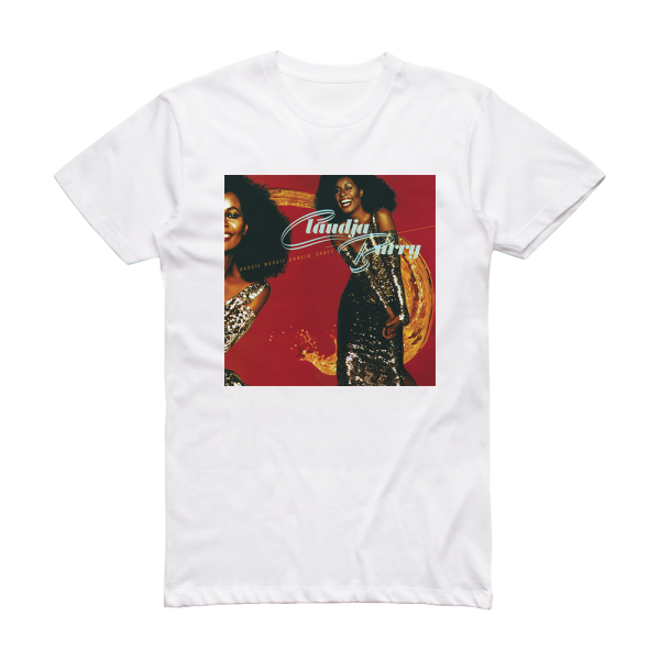 Claudja Barry Boogie Woogie Dancin Shoes Album Cover T-Shirt White