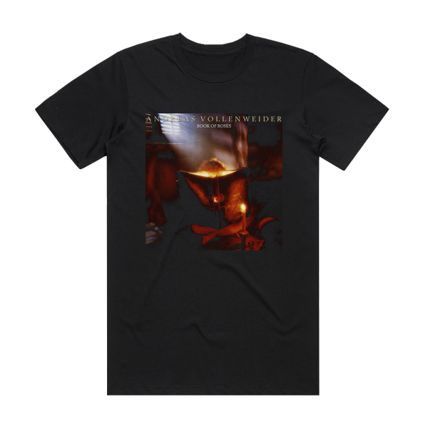 Andreas Vollenweider Book Of Roses 1 Album Cover T-Shirt Black