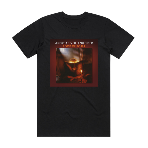 Andreas Vollenweider Book Of Roses 2 Album Cover T-Shirt Black