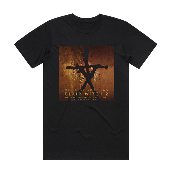 Carter Burwell Book Of Shadows Blair Witch 2 Album Cover T-Shirt Black