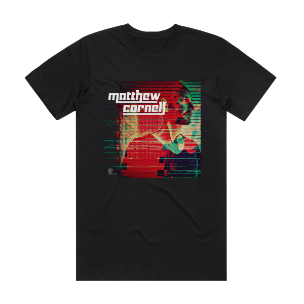 Matthew Cornell Boom Tschak Album Cover T-Shirt Black