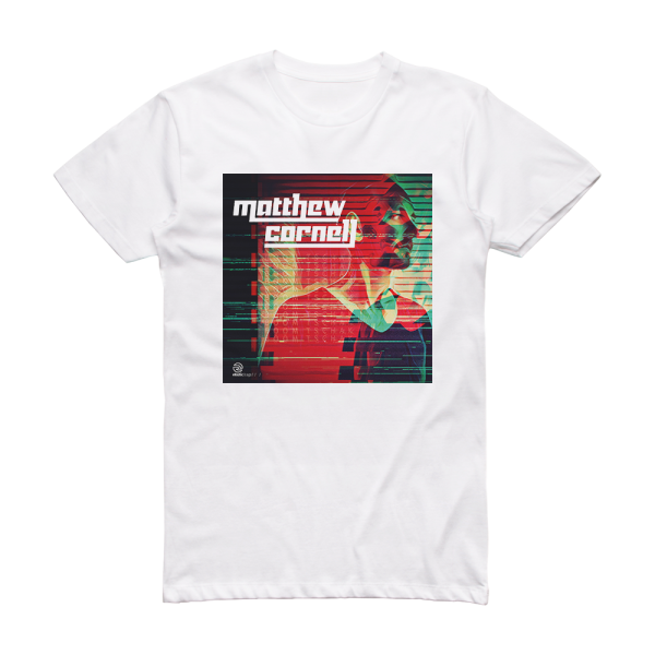 Matthew Cornell Boom Tschak Album Cover T-Shirt White