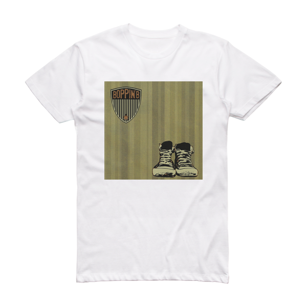 Boppin’ B Boppin B Album Cover T-Shirt White