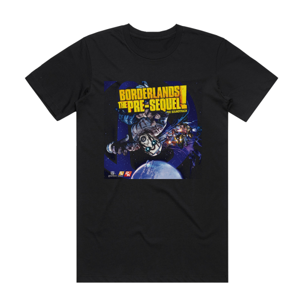 Jesper Kyd Borderlands The Pre Sequel Original Soundtrack Album Cover T-Shirt Black