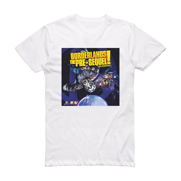 Jesper Kyd Borderlands The Pre Sequel Original Soundtrack Album Cover T-Shirt White
