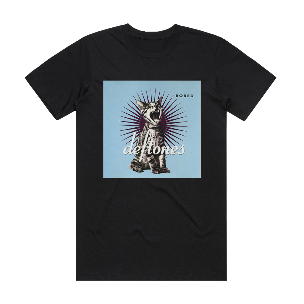 Deftones Bored Album Cover T-Shirt Black – ALBUM COVER T-SHIRTS