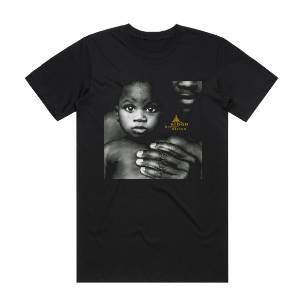 Dr Alban Born In Africa Album Cover T-Shirt Black