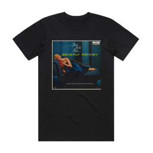 Beverly Kenney Born To Be Blue Album Cover T-Shirt Black