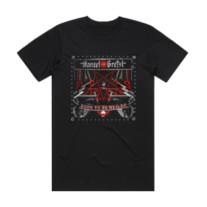 Hanzel und Gretyl Born To Be Heiled Album Cover T-Shirt Black