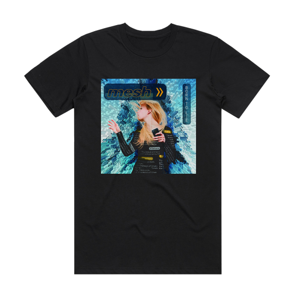 Mesh Born To Lie Album Cover T-Shirt Black