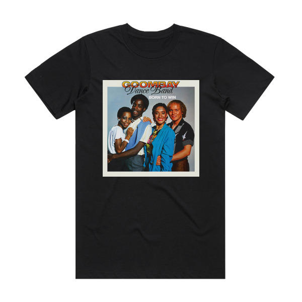 Goombay Dance Band Born To Win Album Cover T-Shirt Black