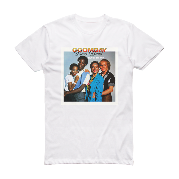 Goombay Dance Band Born To Win Album Cover T-Shirt White