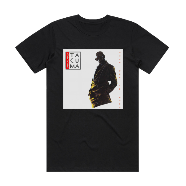 Jamaaladeen Tacuma Boss Of The Bass Album Cover T-Shirt Black