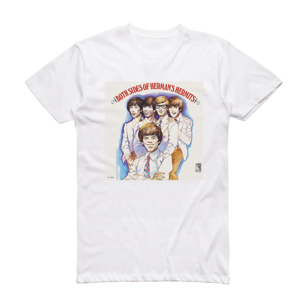 Hermans Hermits Both Sides Of Hermans Hermits 2 Album Cover T-Shirt White